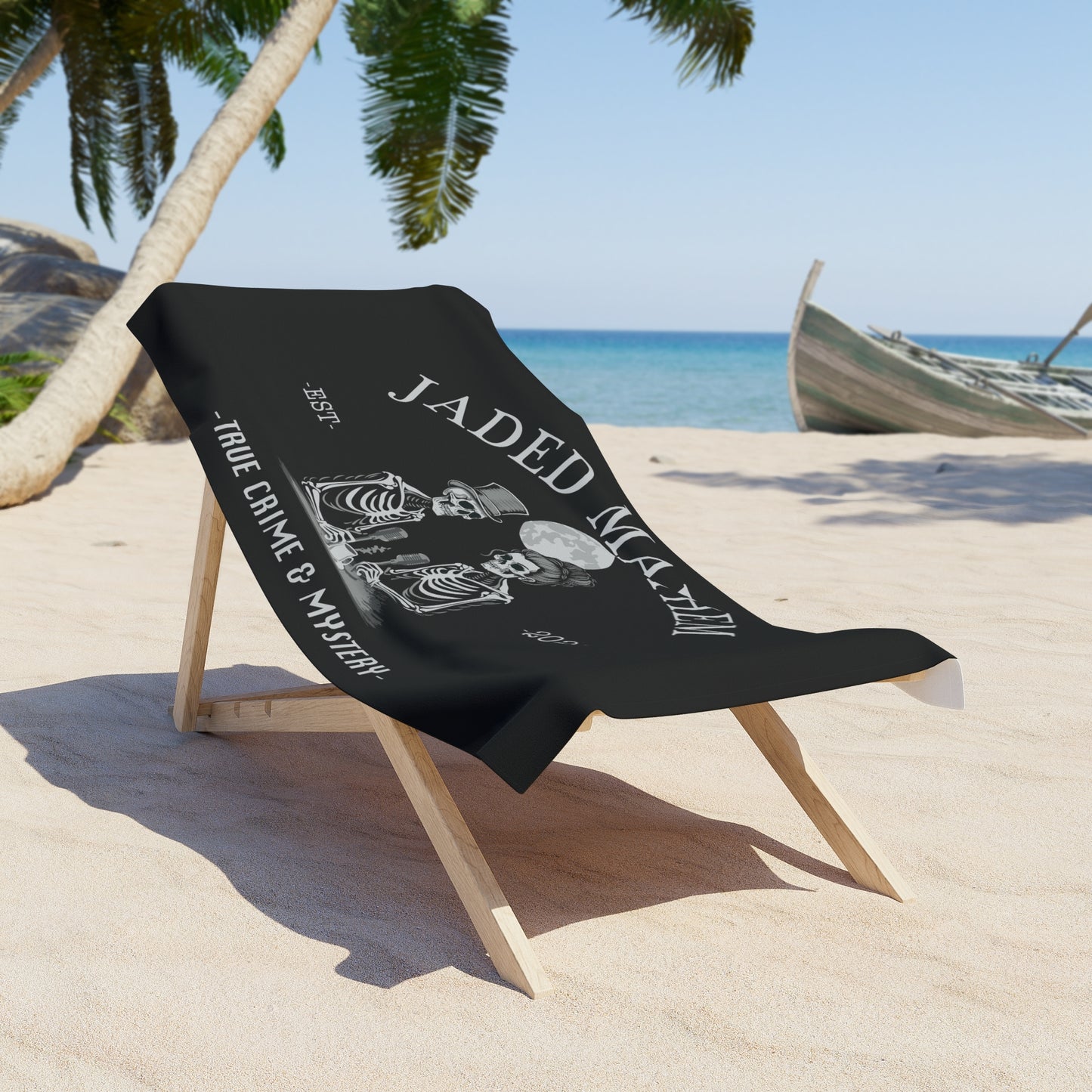 Jaded Mayhem Beach Towel